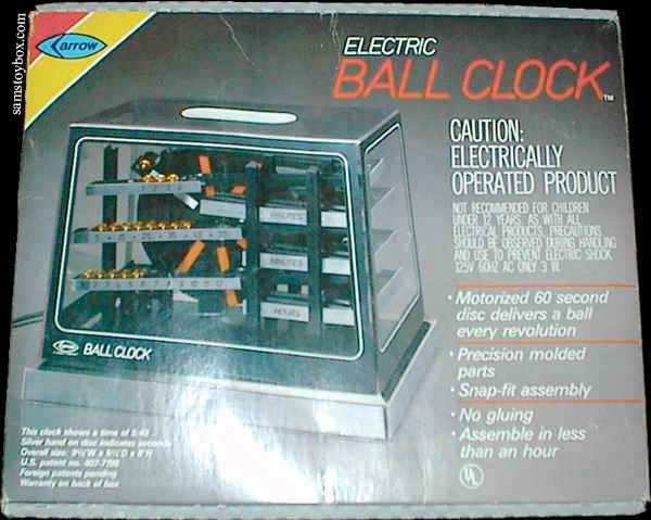 Electric Ball Clock by Arrow Box