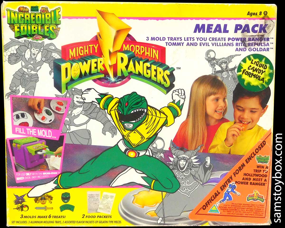 Incredible Edibles Power Rangers