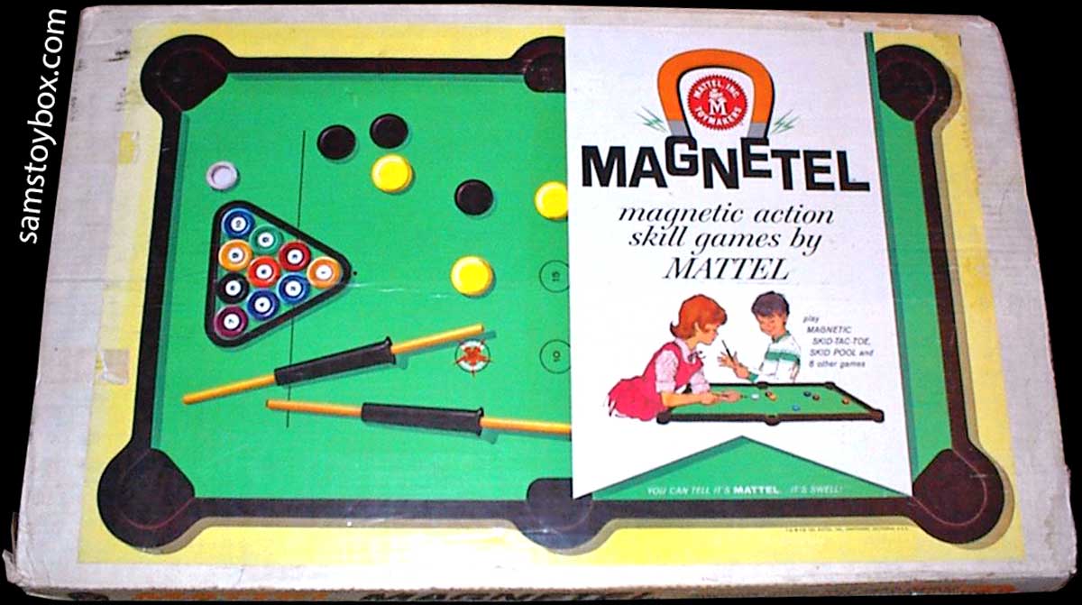 Magnetel Game by Mattel - Box