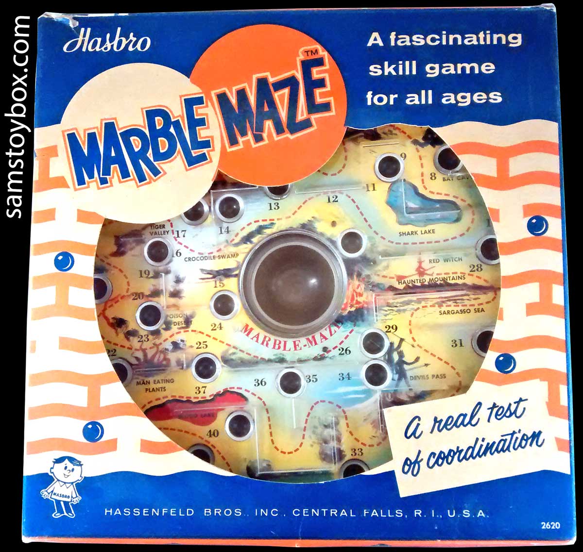 Marble Maze Game in it's Box