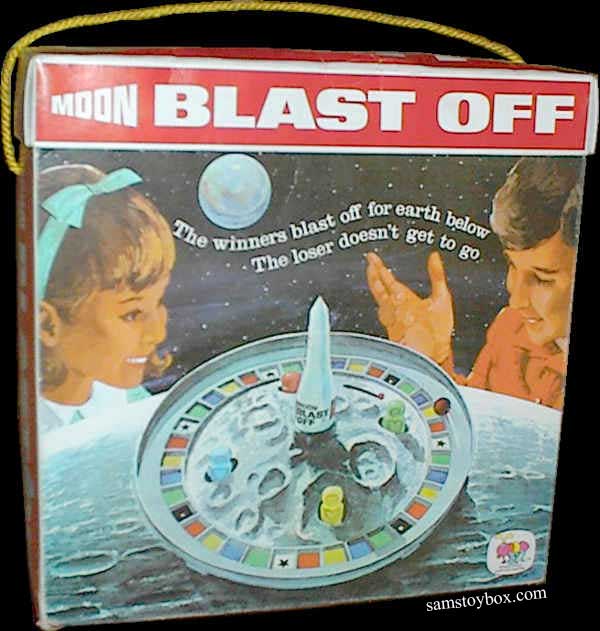 Moon Blast Off Game Box
