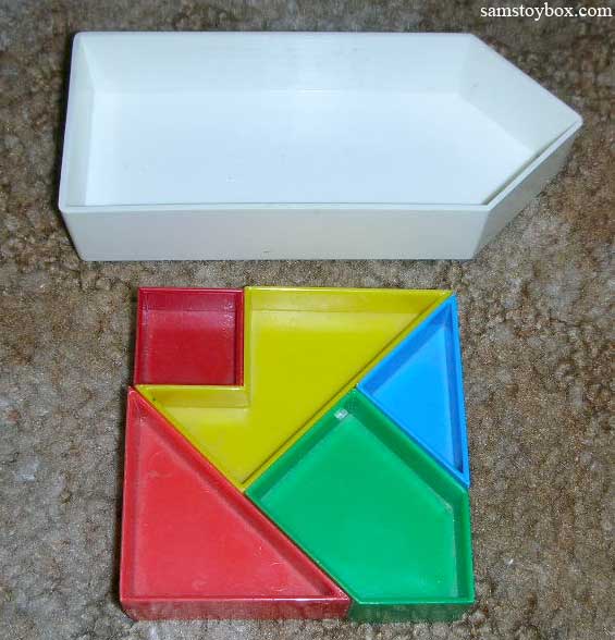 One Way Puzzle solved as a square