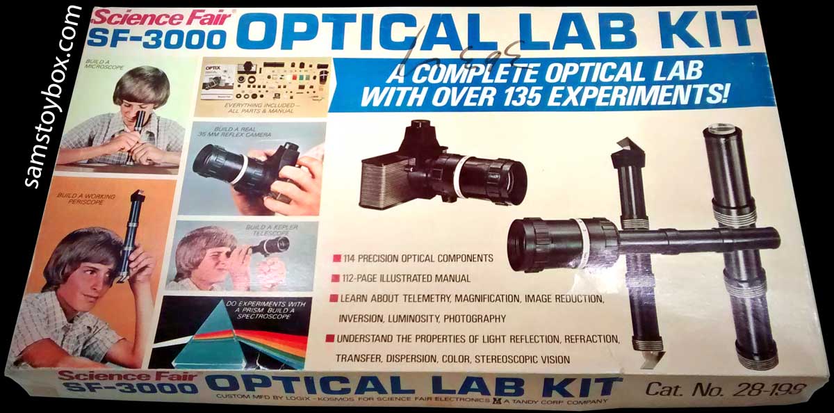 Optical Lab Kit by Science Fair Box