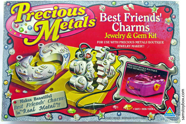 Precious Metals Best Friends Charms Front