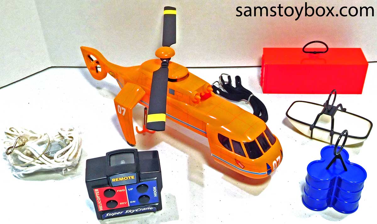 Super Sky Crane by Toy Zone, Unboxed Contents