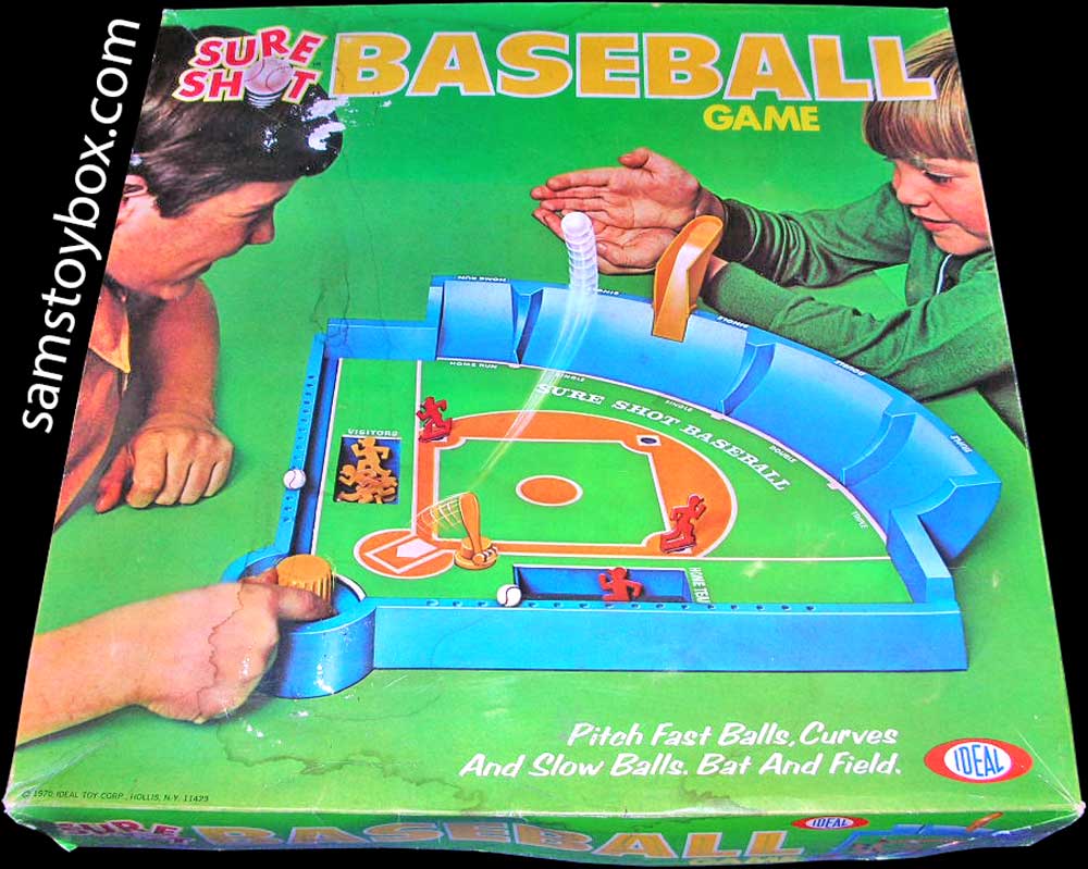 Sure Shot Baseball Game Box by Ideal