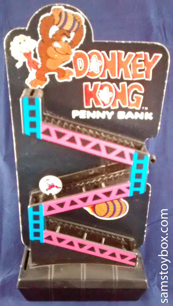 Donkey Kong Themed Walking Penny Bank.
