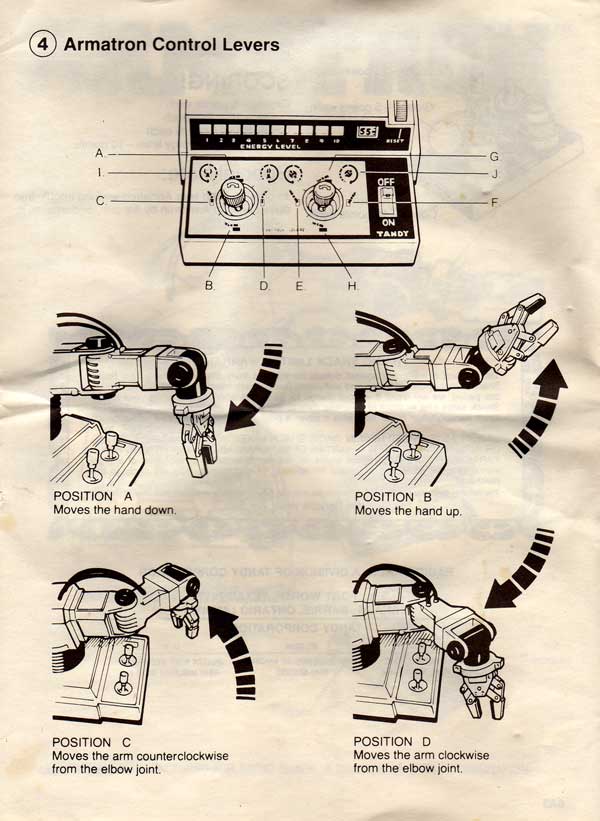 Armatron Instructions - Page 3 of 6