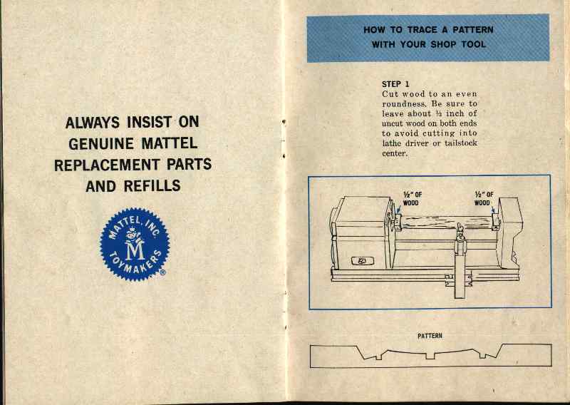 Mattel Power Shop Instruction Manual - Page 14 of 24
