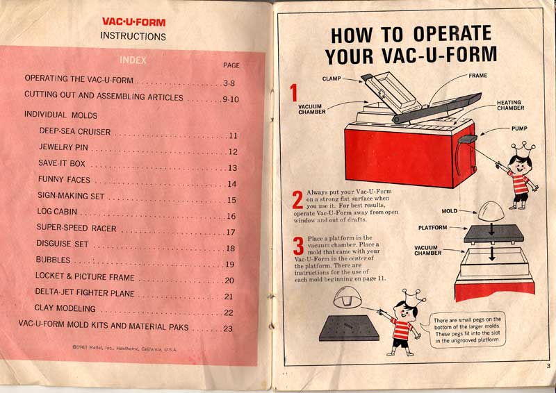 Vac-U-Form Instructions - Page 2 of 12