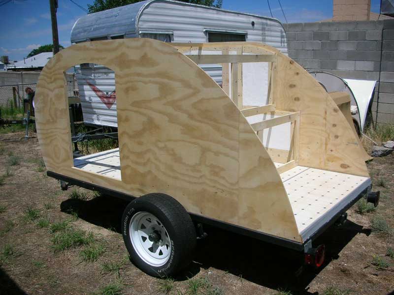 Teardrop Trailer project - SOLD