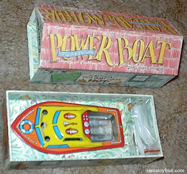 toy candle boat