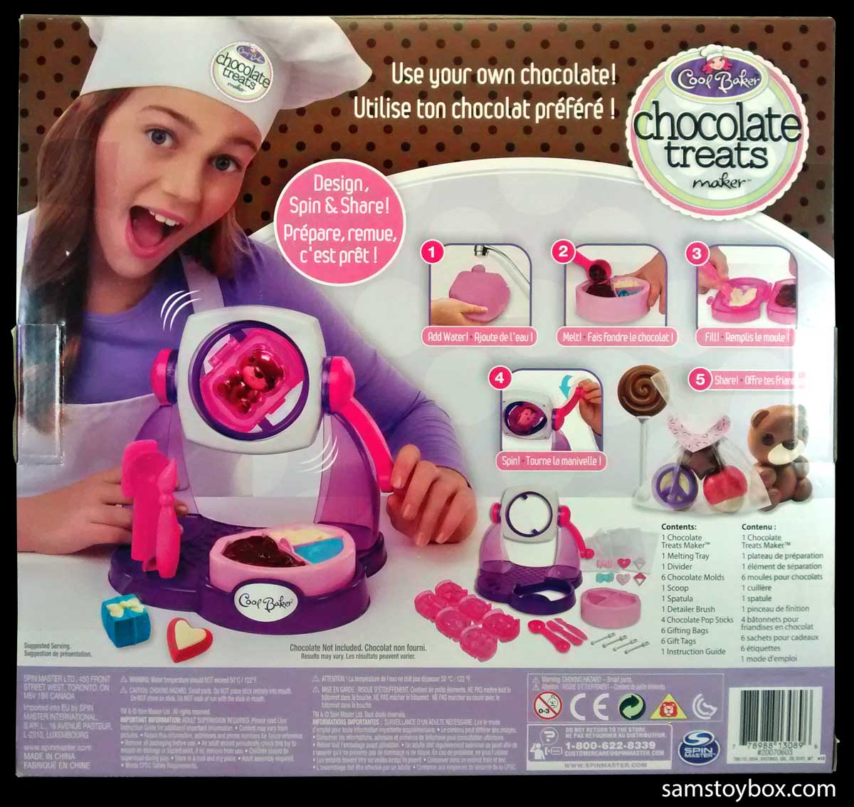 Cool Baker Chocolate Rotocast Set