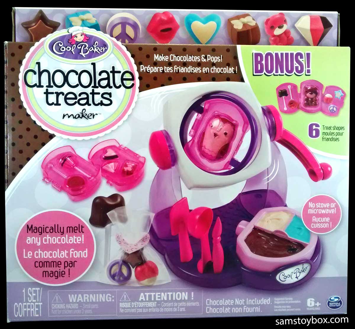 Cool Baker Chocolate Rotocast Set