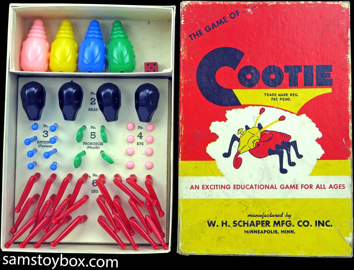 Cootie Game By Schaper Sam S Toybox