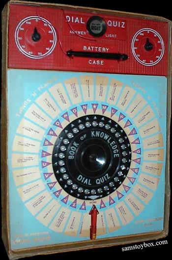 Electromatic Dial Quiz Game by Transogram