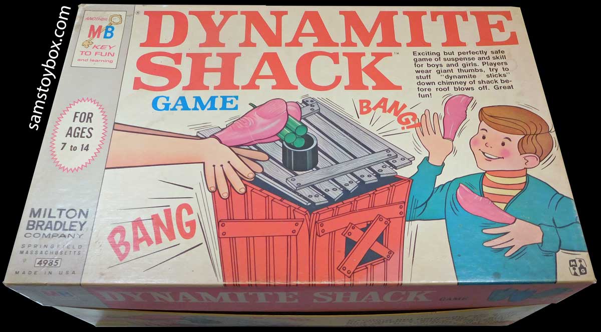 Dynamite Shack Game by Milton Bradley - Sam's Toybox