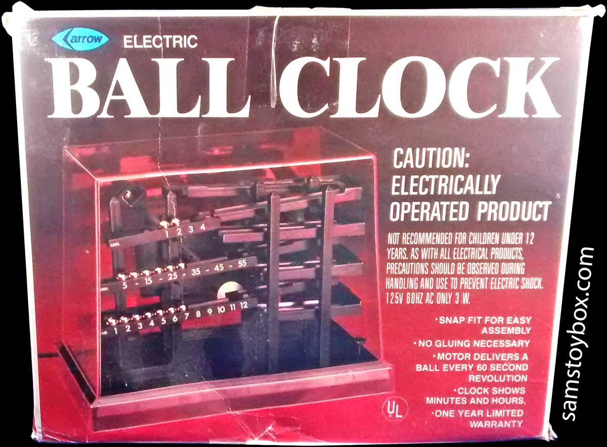 Electric Ball Clock by Arrow Box