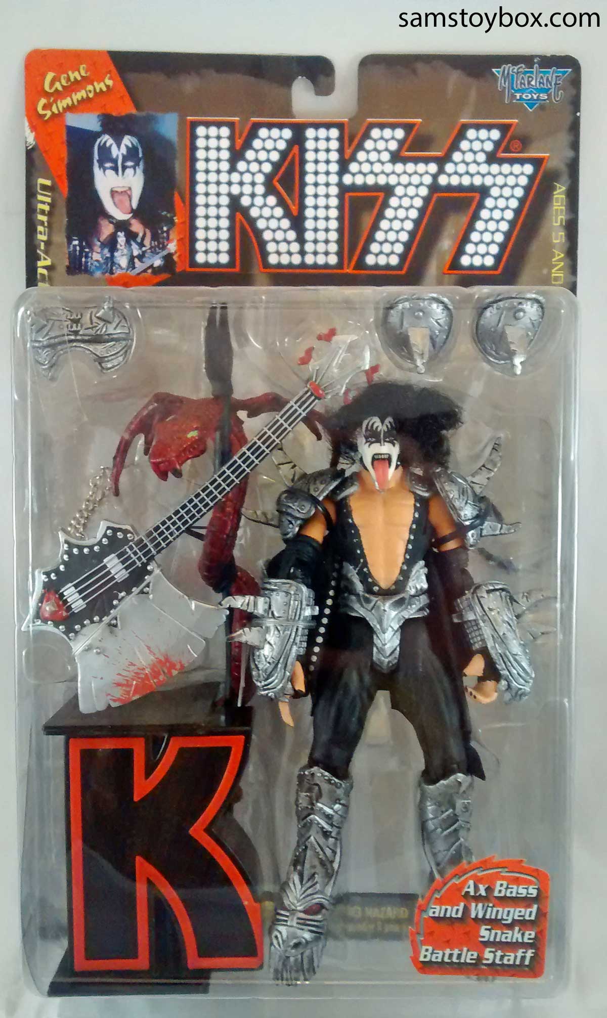 Gene Simmons from KISS Action Figure