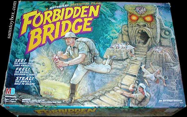 Forbidden Bridge Game Box.