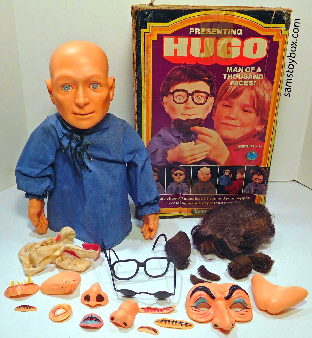 hugo man of a thousand faces toy