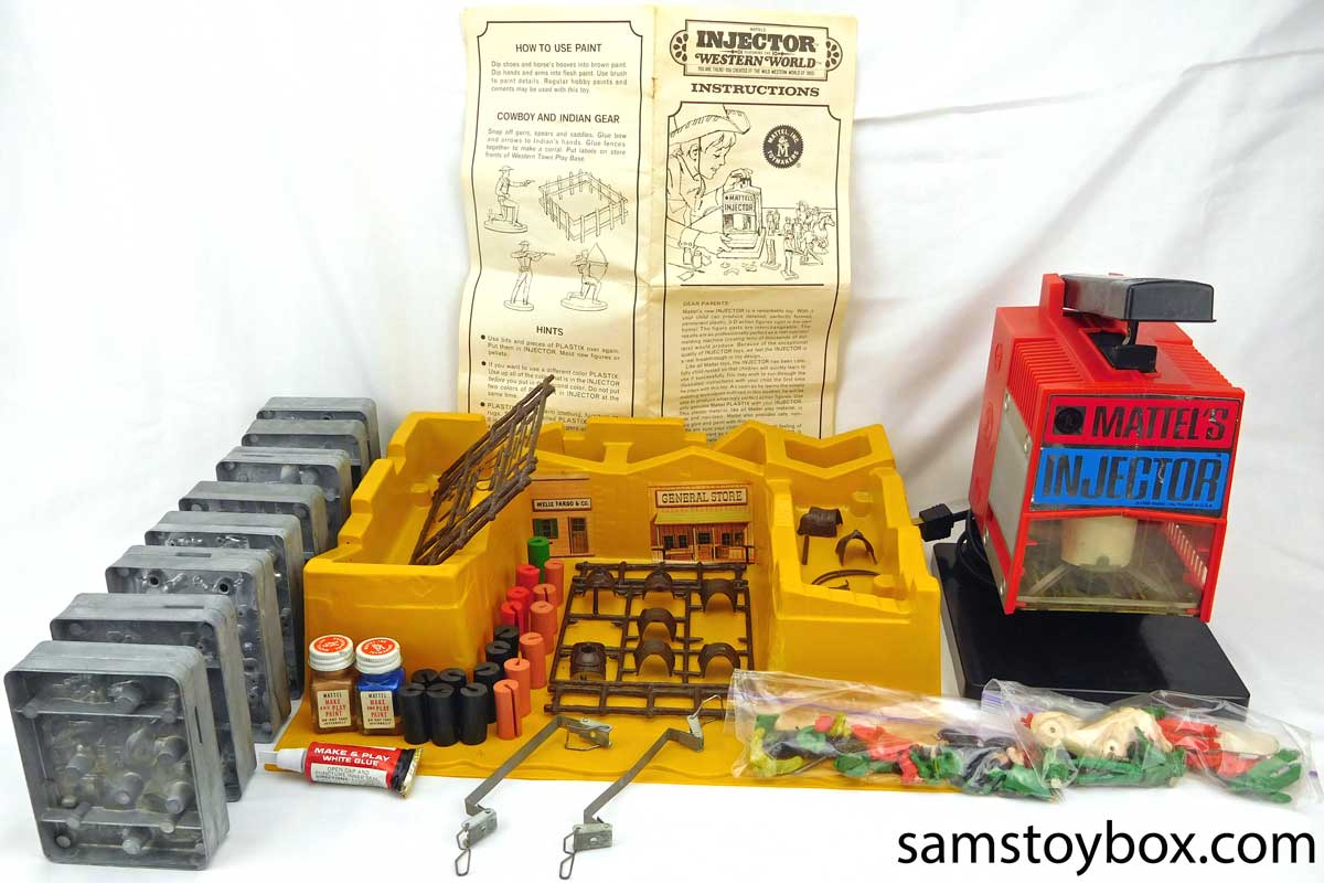 Mattel Western World Injector Contents