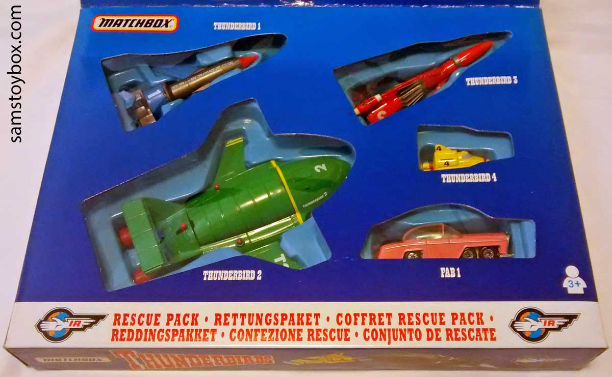 Matchbox Thunderbirds Rescue Pack