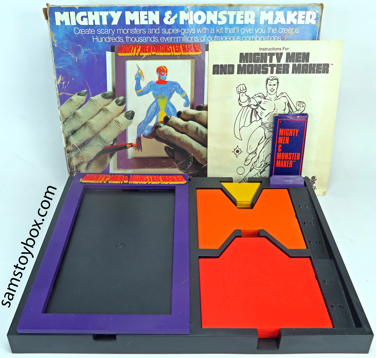 Tomy Mighty Men and Monster Maker Art Kit for Kids, Kids Craft Kit