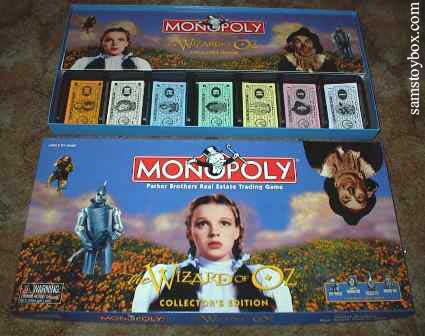 Wizard of Oz Monopoly Box