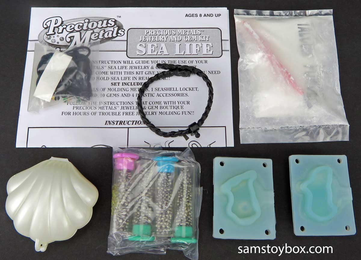 Precious Metals Sea Life Contents