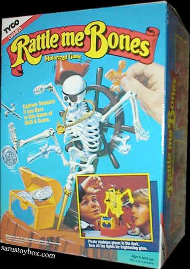 Rattle Me Bones Game by Tyco Box