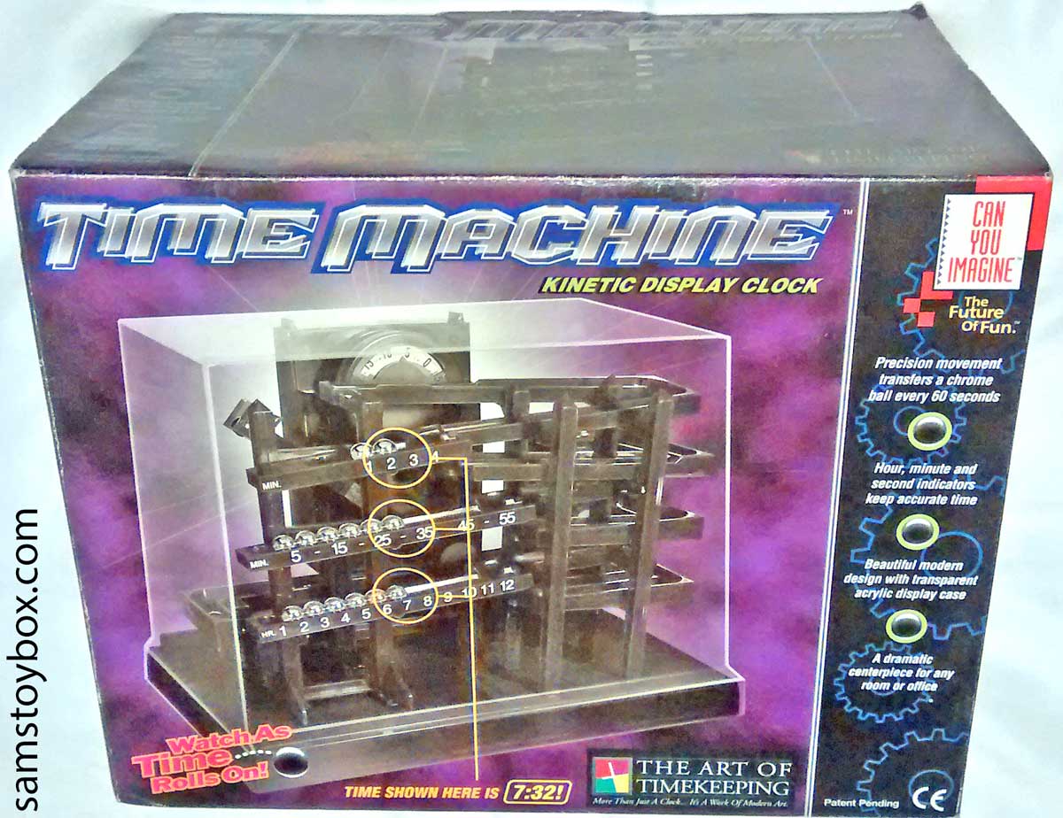 Time Machine Kinetic Display Clock