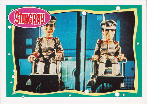 Front of Gerry Anderson Supermarionation Card number 05