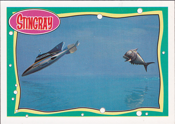Front of Gerry Anderson Supermarionation Card number 11