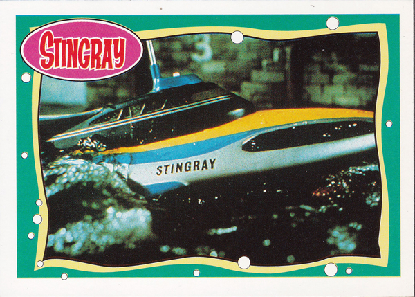 Front of Gerry Anderson Supermarionation Card number 18