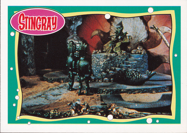 Front of Gerry Anderson Supermarionation Card number 20