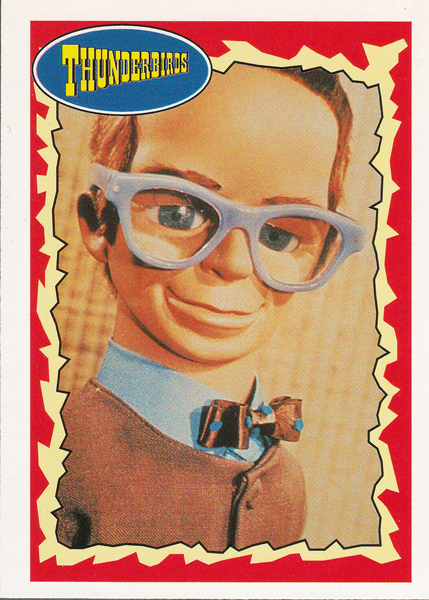 Front of Gerry Anderson Supermarionation Card number 25